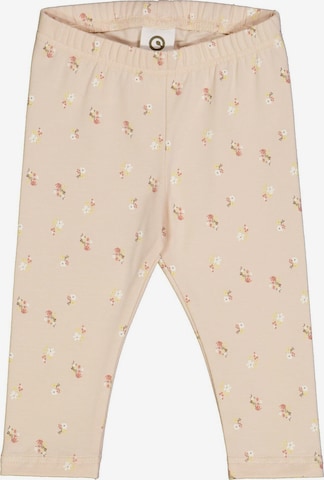 Coupe slim Leggings Müsli by GREEN COTTON en beige : devant