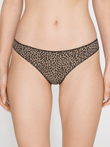 Tezenis String in Beige: Vorderseite