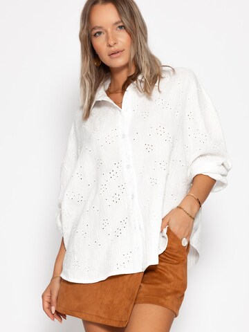 SASSYCLASSY Bluse‌‌‌‌‌‌‌‌ in Beige