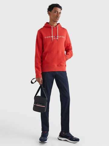 TOMMY HILFIGERRegular Fit Sweater majica - crvena boja