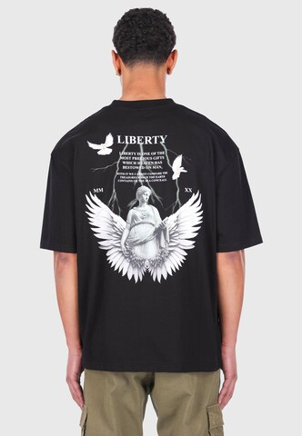 Dropsize Tričko 'Statue Liberty' - Čierna: predná strana