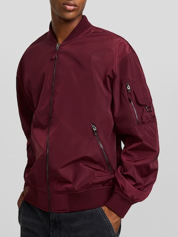 Bershka Between-season jacket in Red