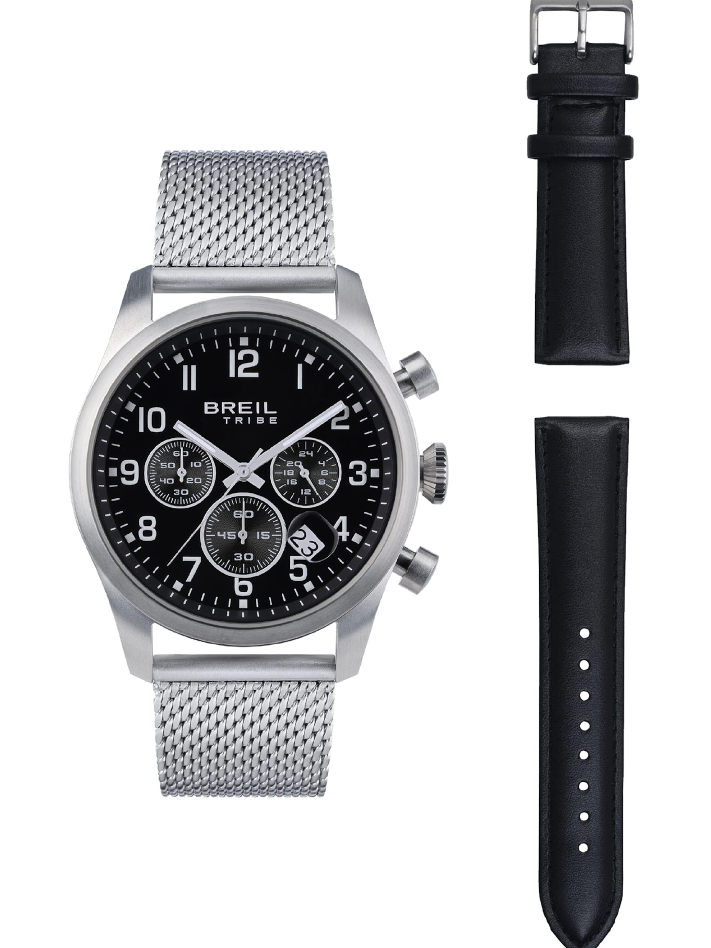 Breil Analoguhr in Silber: Vorderseite