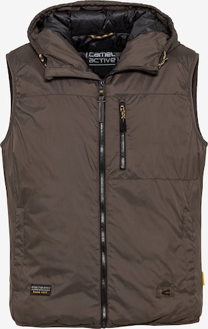 CAMEL ACTIVE Vest in Brown: front