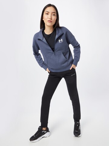 UNDER ARMOUR Sport sweatshirt 'Rival' i grå