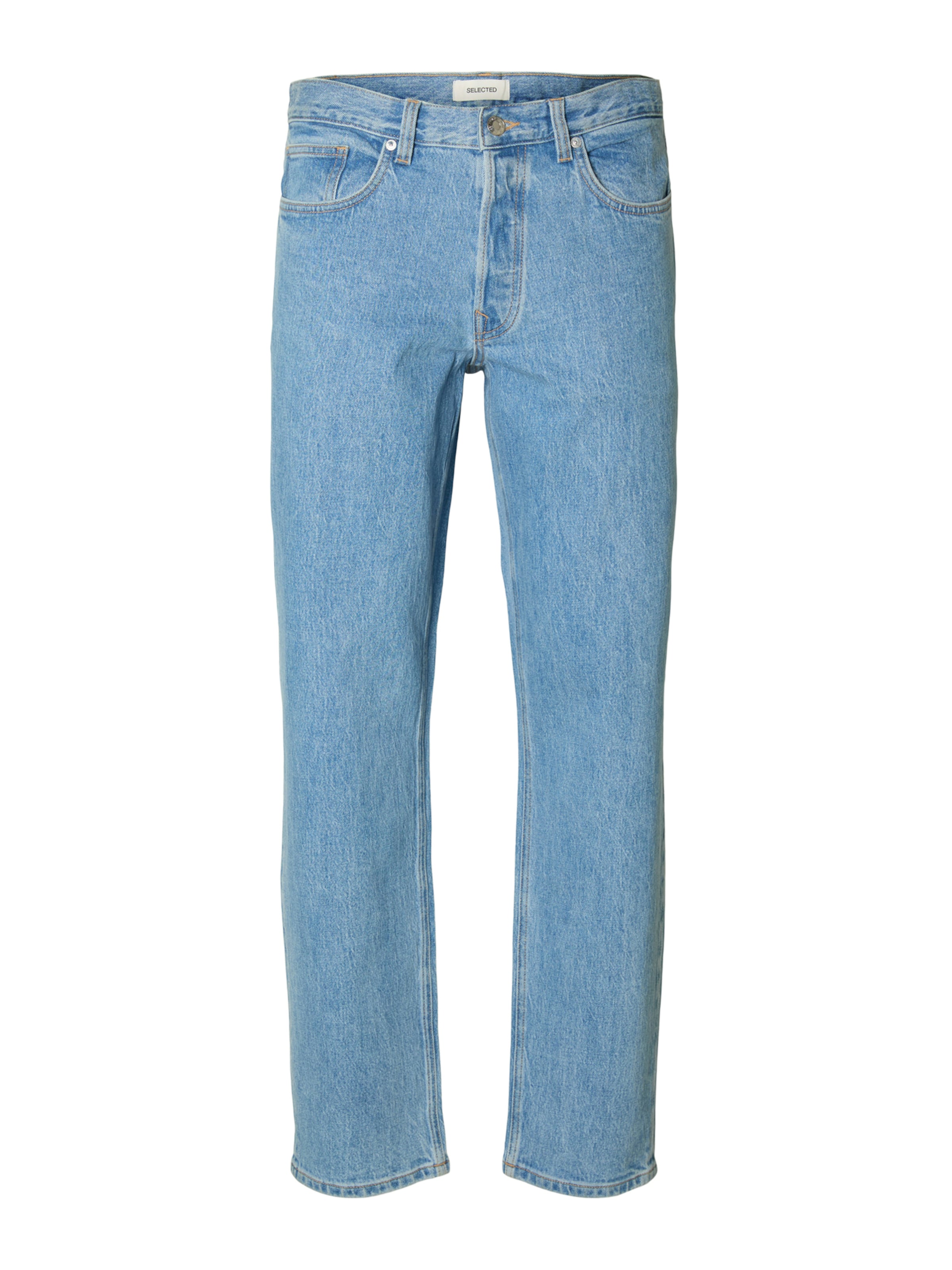 SELECTED Tapered Jeans 'SLH190-BEN KORI' in Blue: front