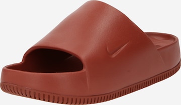 Nike Sportswear Muiltjes 'CALM SLIDE' in Oranje: voorkant