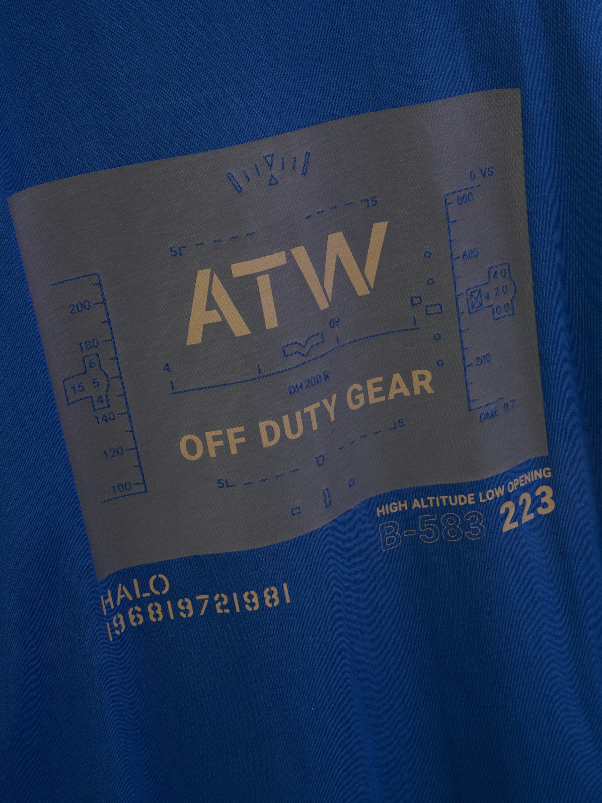 HALO T-Shirt in Blau