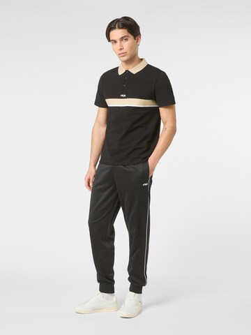 FILA Regular Housut 'SAGANO regular track pants' värissä musta