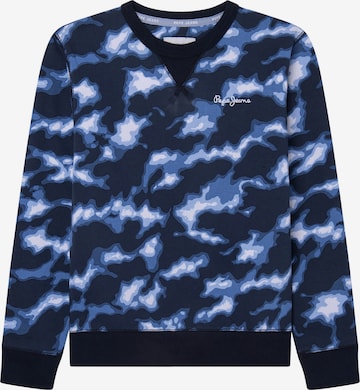 Pepe Jeans Sweatshirt 'Terry' in Blue: front