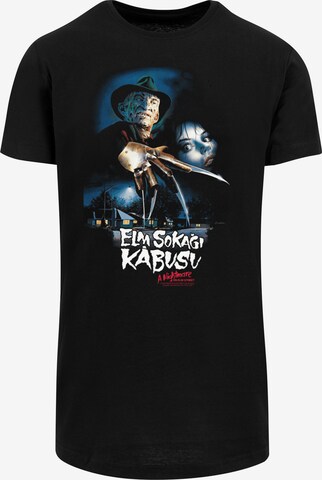 Maglietta 'Nightmare On Elm Street Turkish Movie Poster' di F4NT4STIC in nero: frontale