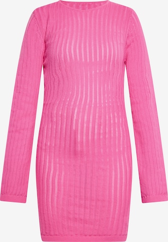 Robe IZIA en rose : devant