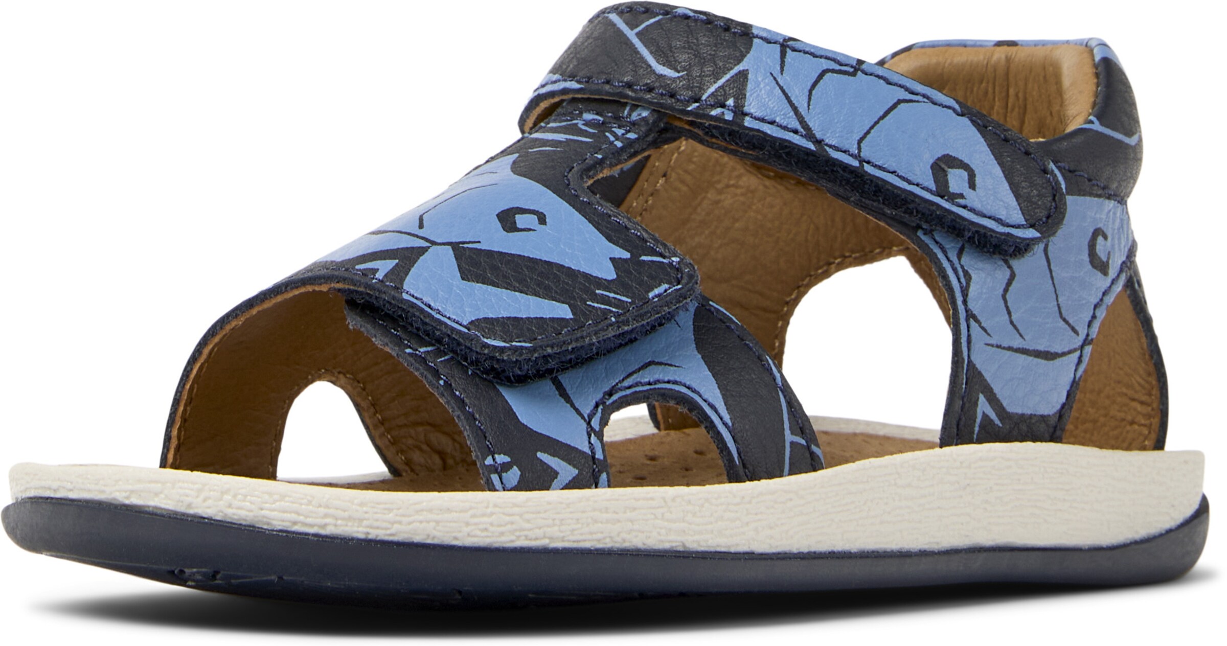 CAMPER Sandalen 'Bicho' in Blauw: voorkant