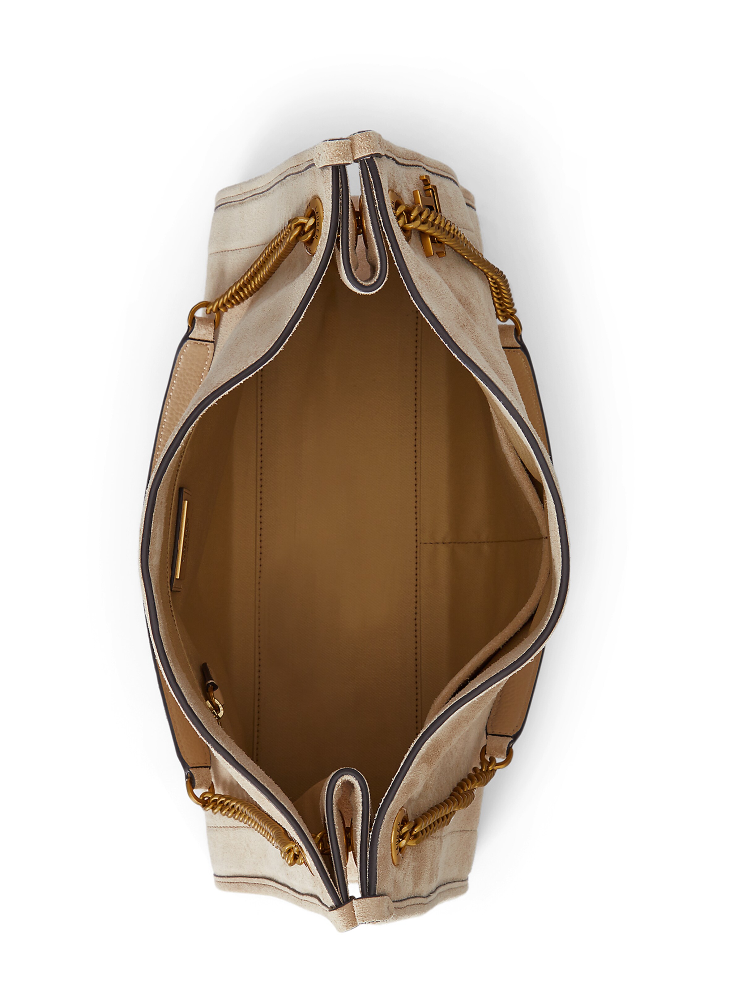 Lauren Ralph Lauren Nakupovalna torba | bež barva