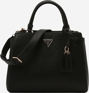 Borsa a mano di GUESS in nero: frontale