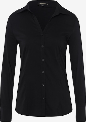 MORE & MORE Blouse 'Billa' in Black: front