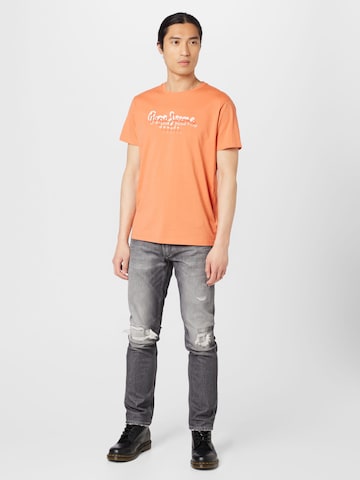 Pepe Jeans Tričko 'RICHME' – oranžová