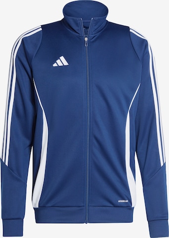 Veste outdoor 'Tiro 24' ADIDAS PERFORMANCE en bleu : devant