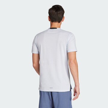 T-Shirt fonctionnel 'Designed for Training' ADIDAS PERFORMANCE en bleu