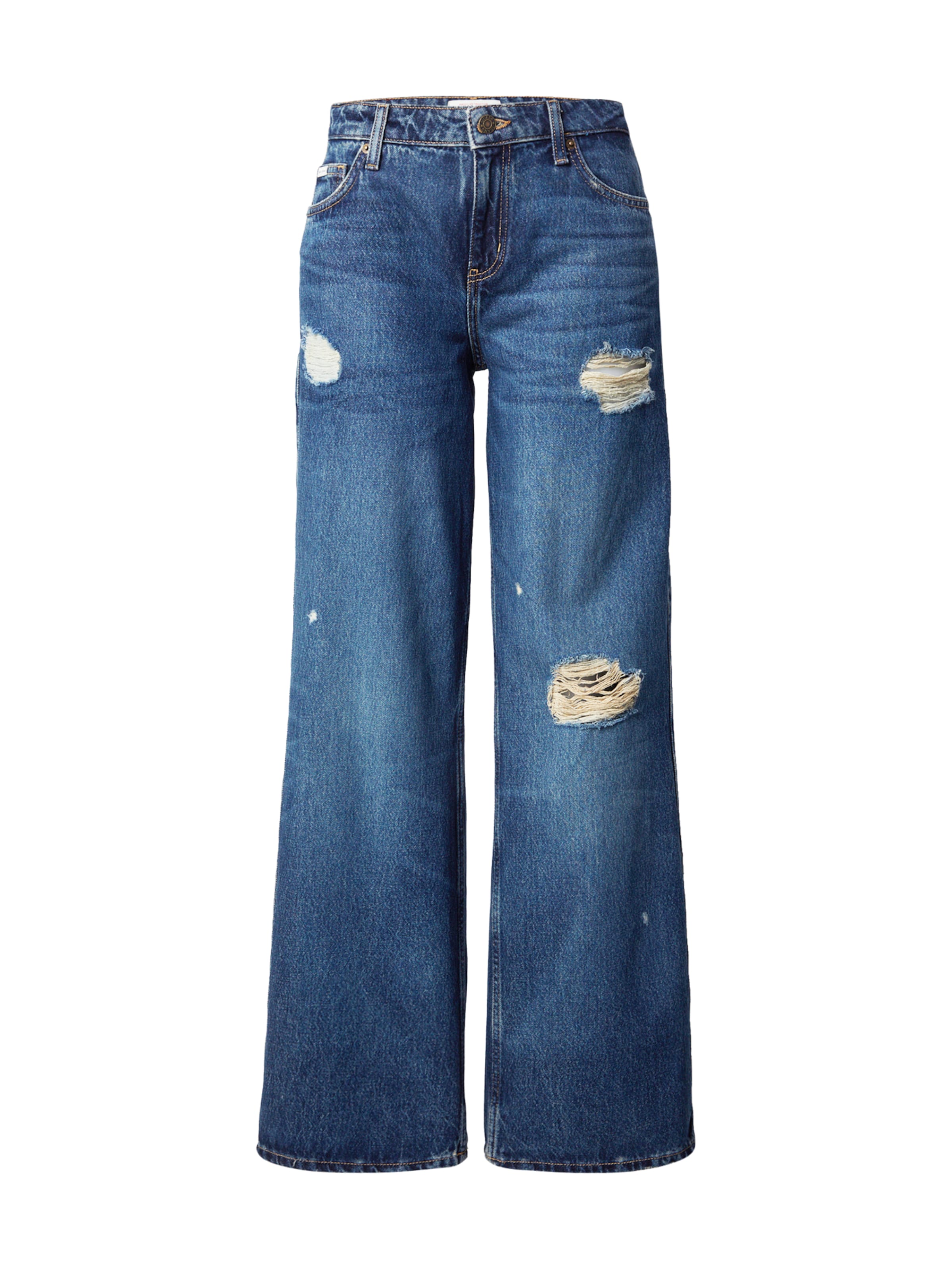 GUESS JEANS Wide leg Jeans in Blue: front