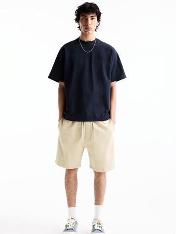 Pull&Bear Loosefit Shorts in Beige