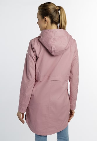 Manteau mi-saison DreiMaster Maritim en rose