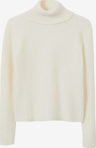 Pull-over 'Canoli' MANGO en beige : devant