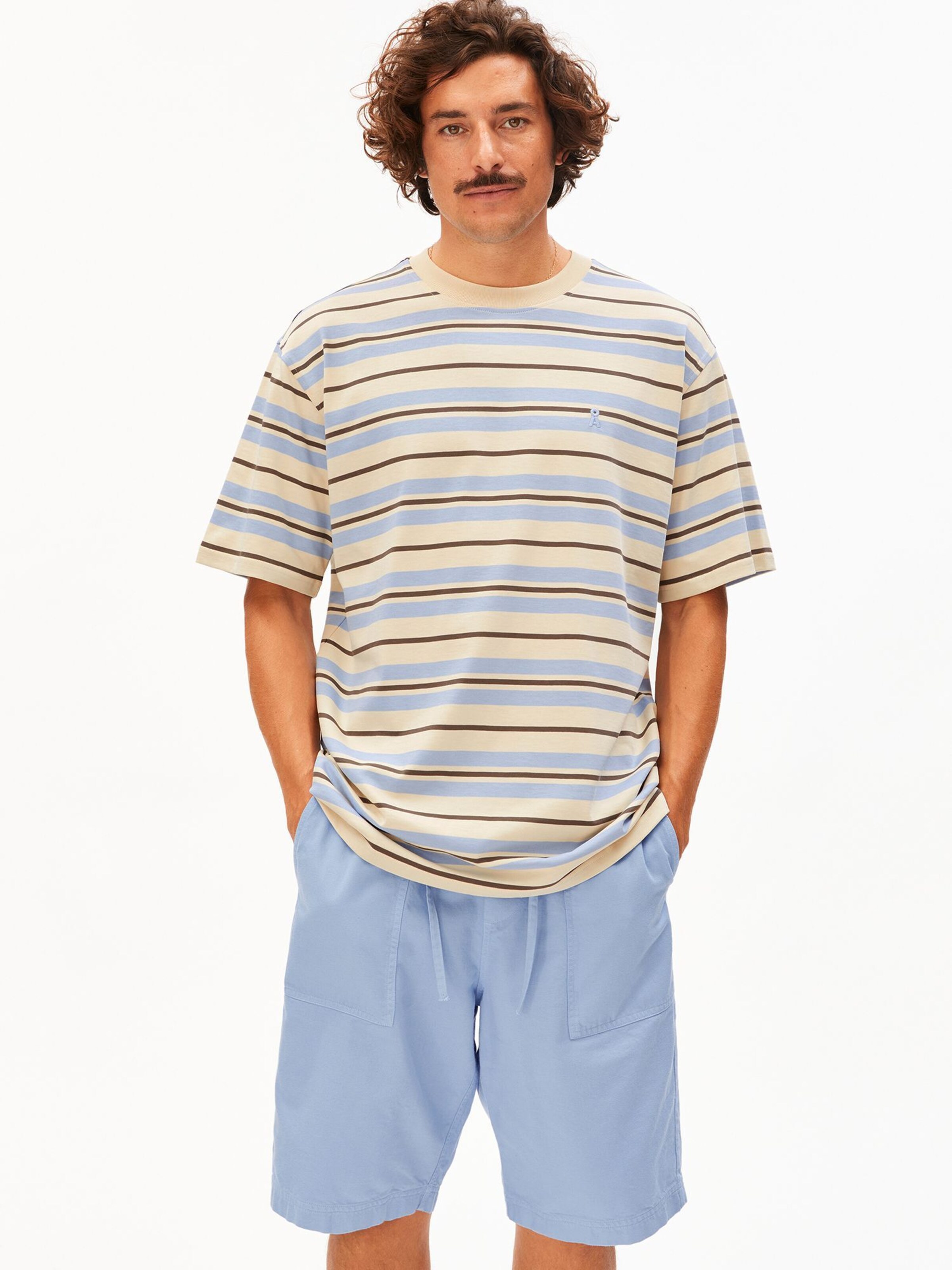 ARMEDANGELS Shirt in Beige: front