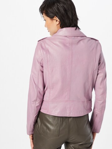 OAKWOOD Between-season jacket 'Radio' in Purple