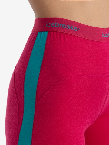 Skinny Pantaloni sportivi '200 Oasis' di ICEBREAKER in rosa