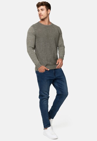 INDICODE JEANS Pullover 'Reign' in Grün