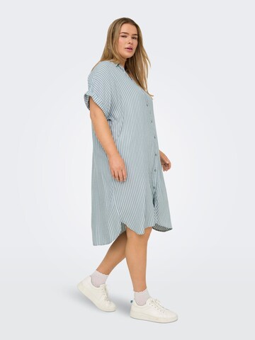 ONLY Carmakoma - Vestido camisero 'CARPenna' en verde