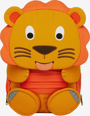 Affenzahn Backpack 'Freund Löwe' in Orange: front