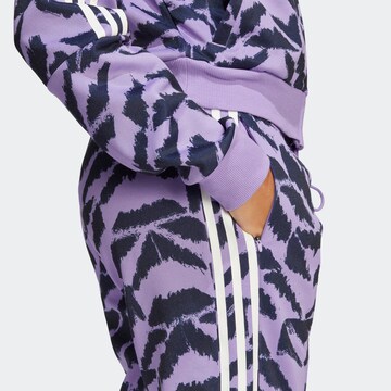 Effilé Pantalon de sport 'Tiro Suit Up Lifestyle' ADIDAS SPORTSWEAR en violet