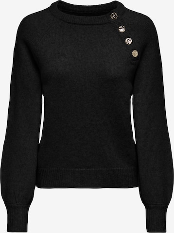 ONLY Sweter 'Emma' w kolorze czarny: przód