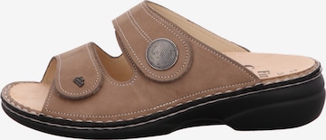 Finn Comfort Mules in Brown: front