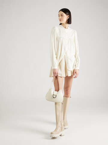 Lollys Laundry Blus 'Cara' i beige