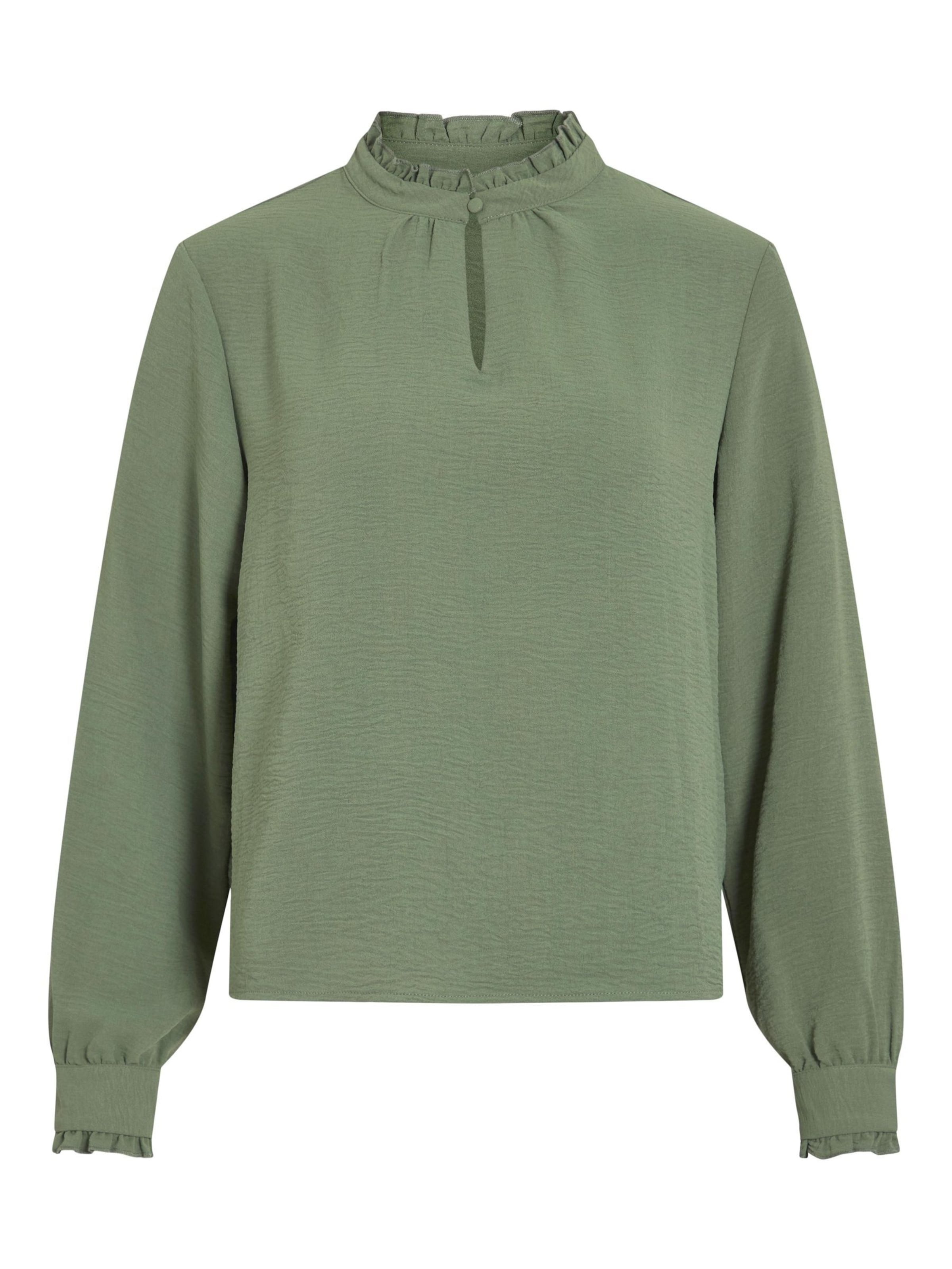 VILA Bluse i grøn, Produktvisning