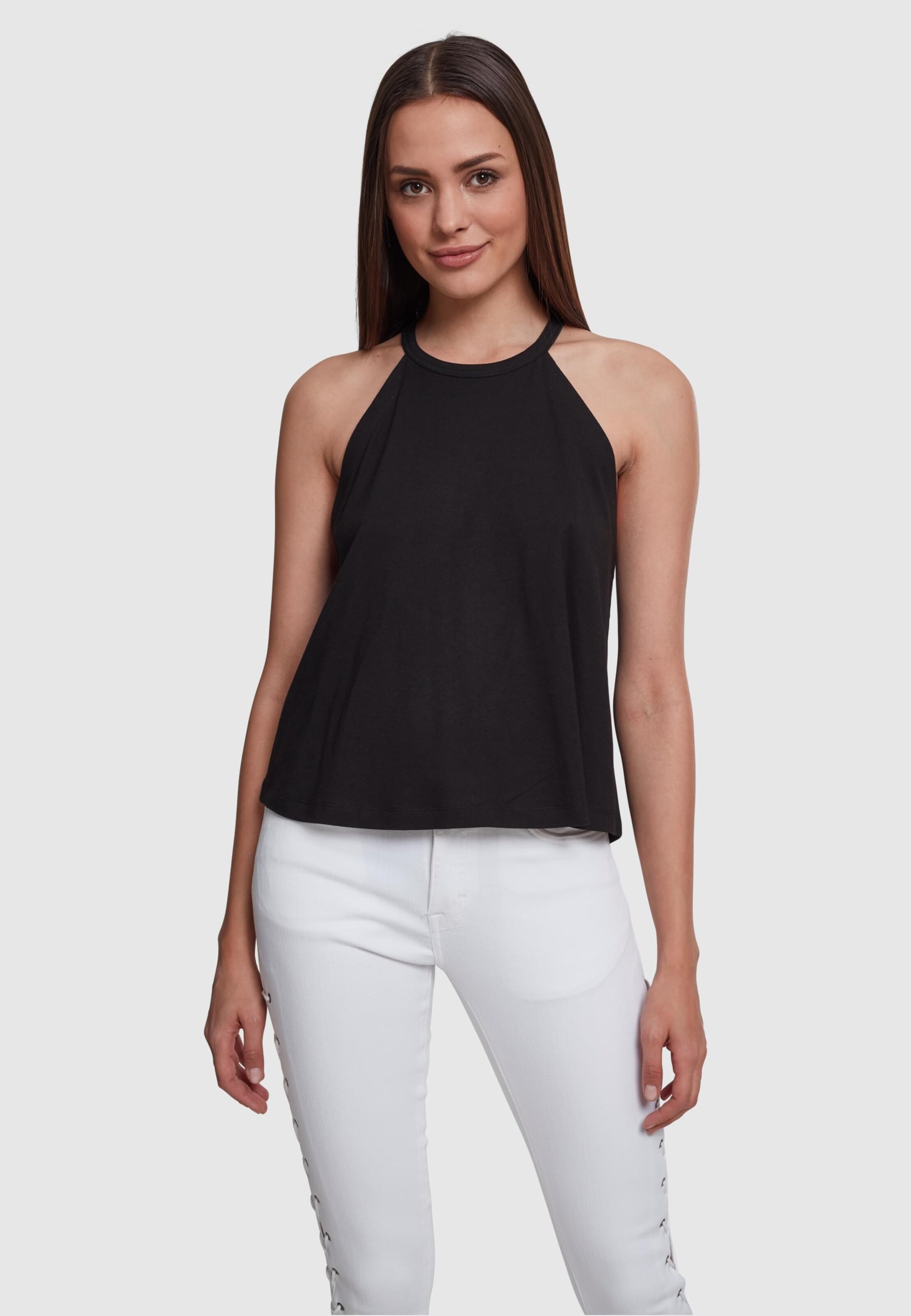Urban Classics Top in Zwart: voorkant