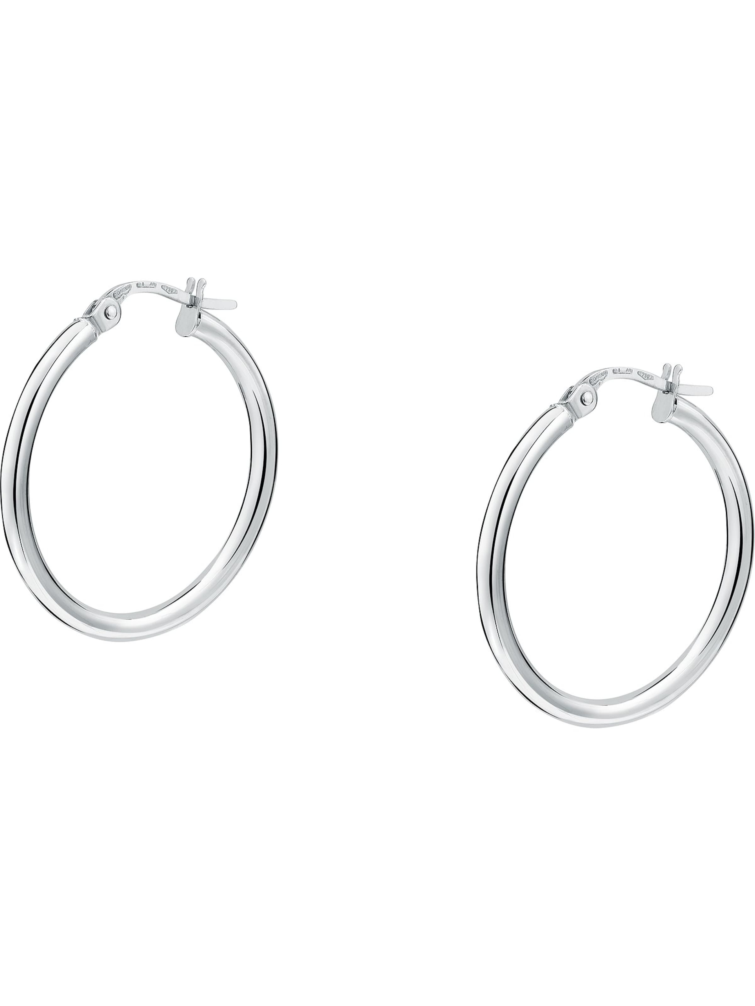 CHRIST Ohrringe in Silber: Vorderseite