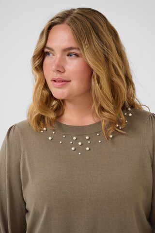 Pull-over 'KCrahina' KAFFE CURVE en marron
