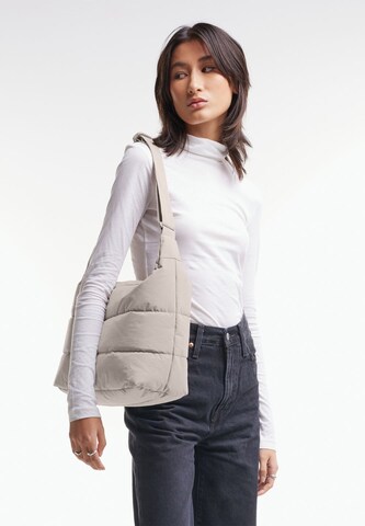 Borsa a spalla 'Puffer' di Got Bag in beige