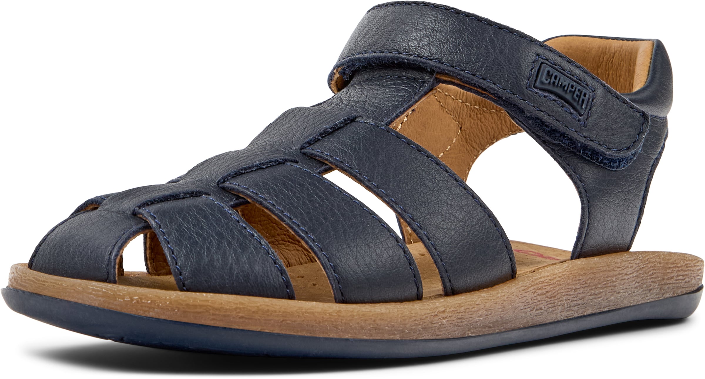 CAMPER Open shoes 'Bicho' in Blue: front
