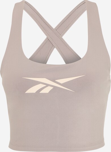 Reebok Sport Sports-BH i beige / mokka, Produktvisning