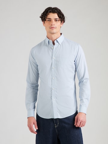 Coupe regular Chemise Dockers en bleu : devant