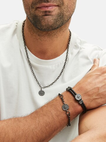 FYNCH-HATTON Armband in Schwarz: Vorderseite