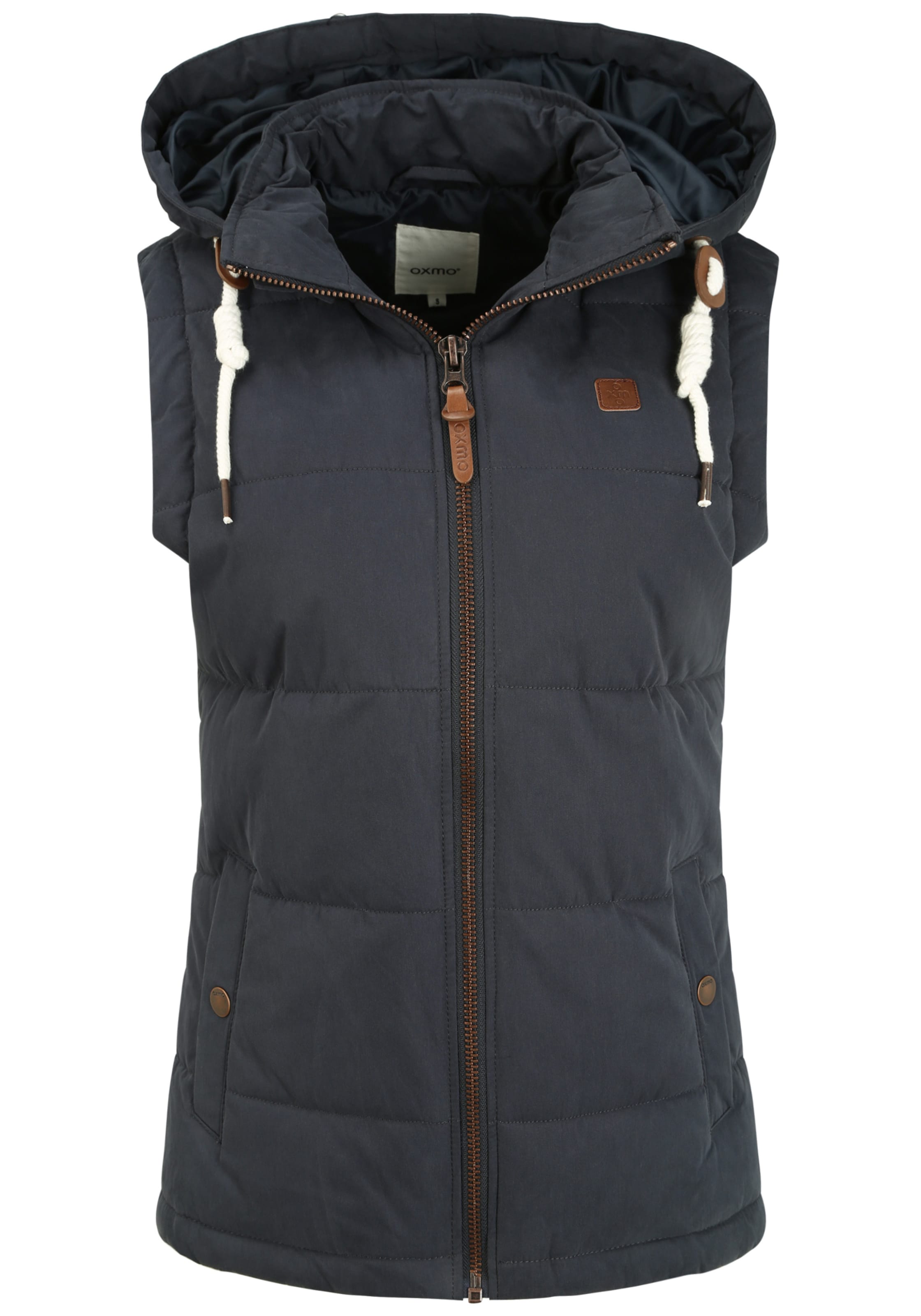 Gilet 'Lew' di Oxmo in blu: frontale