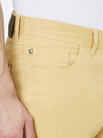 REDPOINT Slim fit Pants in Yellow