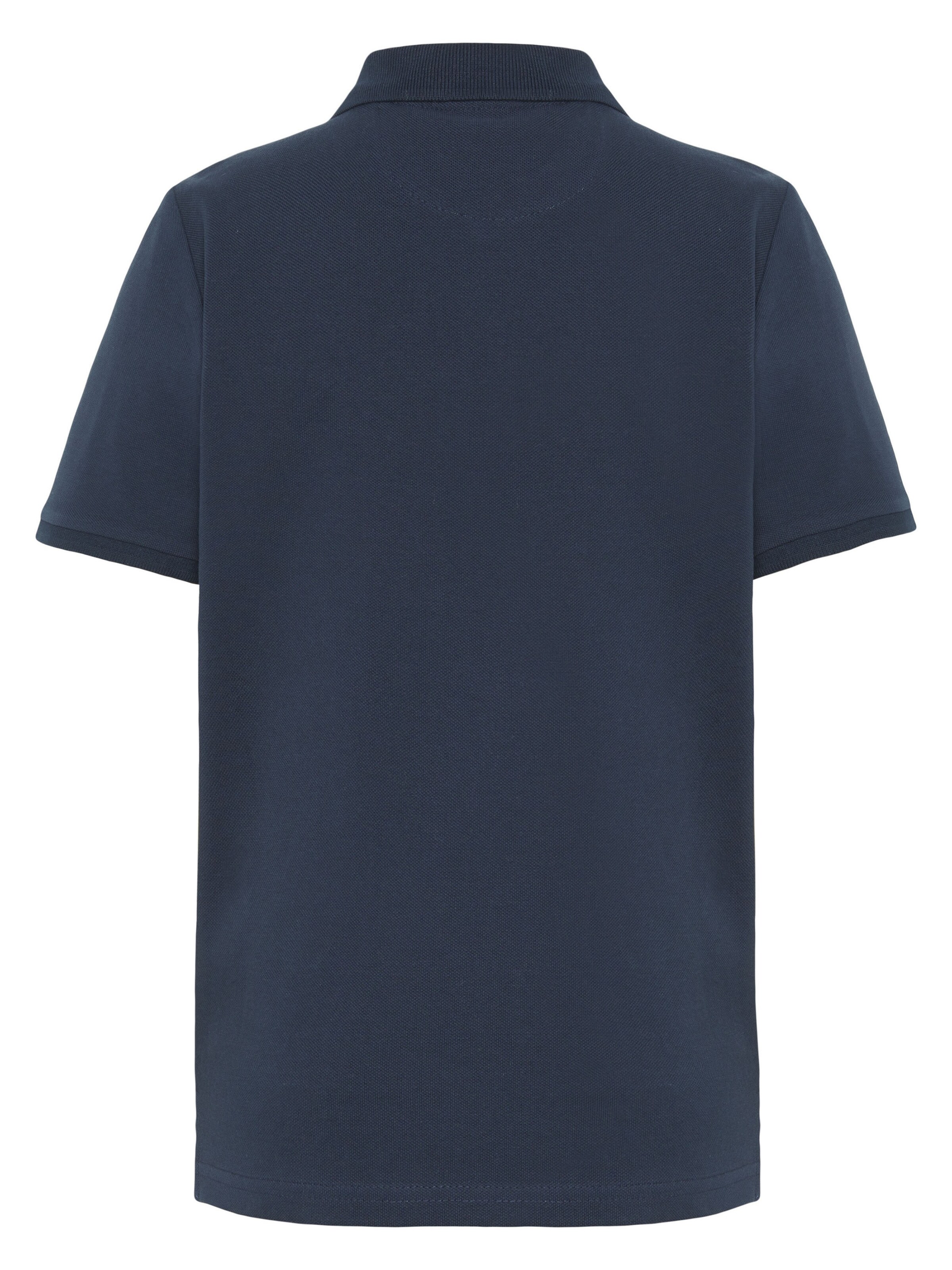 Polo Sylt Shirt ' mit Logo-Stickerei ' in Blue