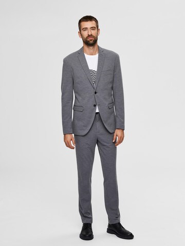 SELECTED HOMME Regular fit Blazer 'Jim' in Grey